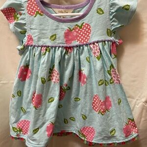 Girls Matilda Jane Lets Go Together The Last Strawberry Top Size 4